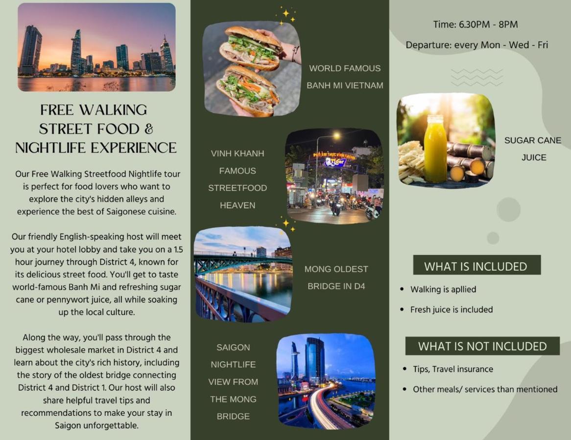 9Trip Stay In Soho Residence - 3 Bedrooms Apartment In District 1, Next To Bui Vien Walking Street - Free Saigon Nightlife Walking Tour Хошимін Екстер'єр фото